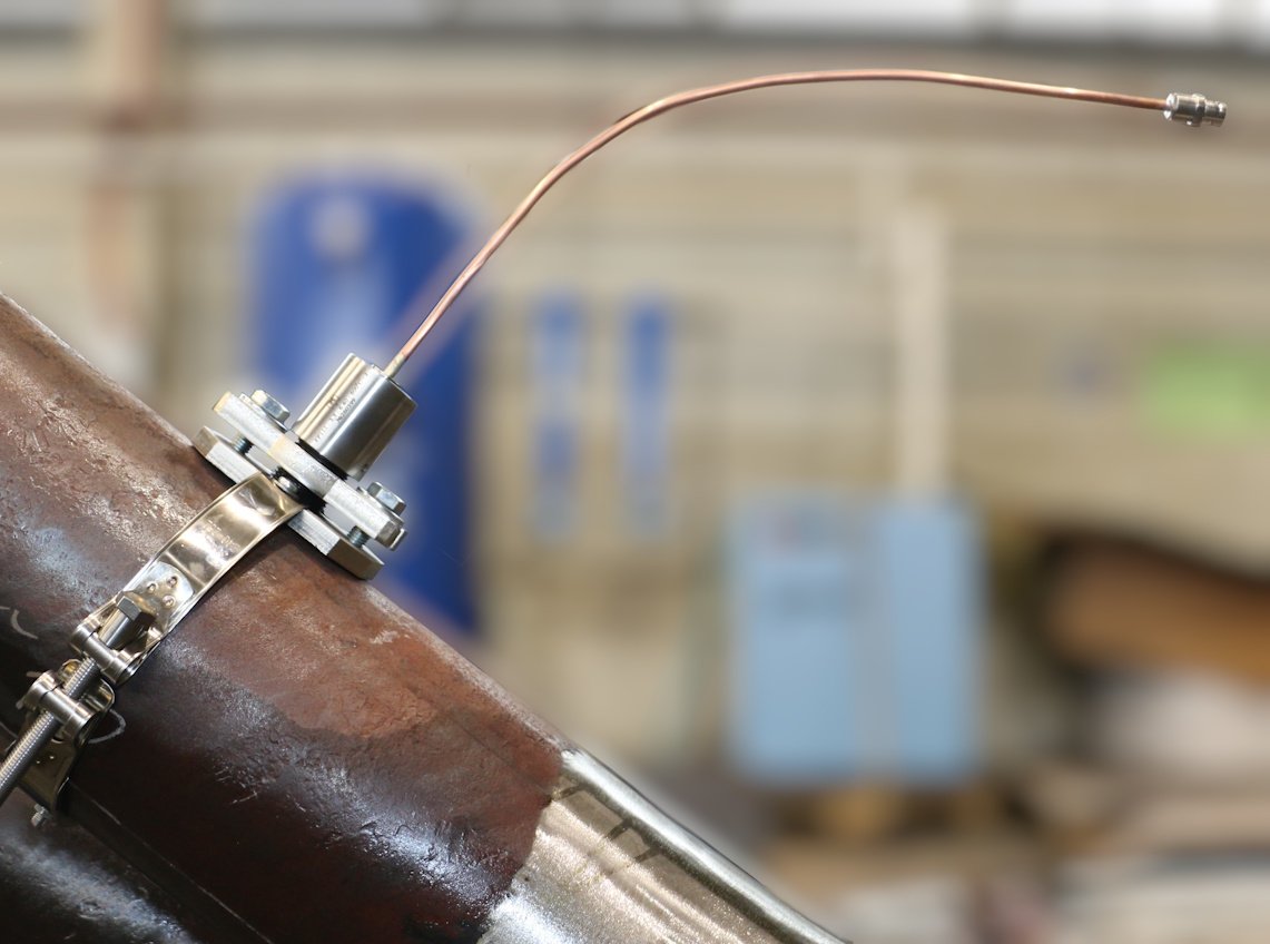 Sensors for Wall Thickness Monitoring of Hot and Hard-to-Reach Objects